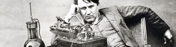 Edison with invention