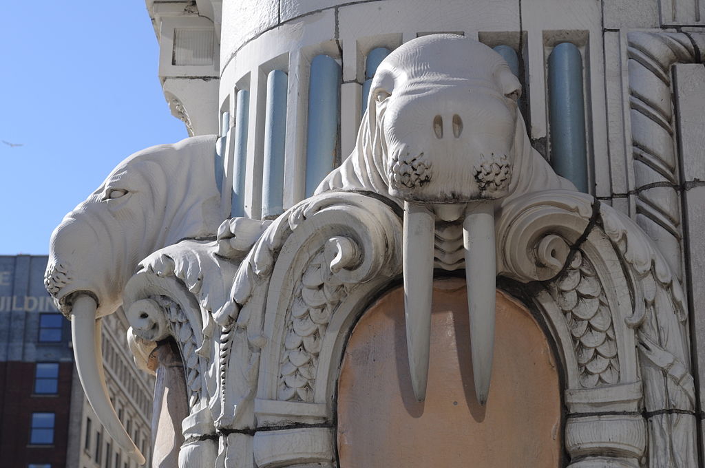 One of the Iconic Walrus Heads
