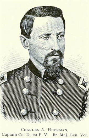 Civil War Union Brigadier General Charles A. Heckman