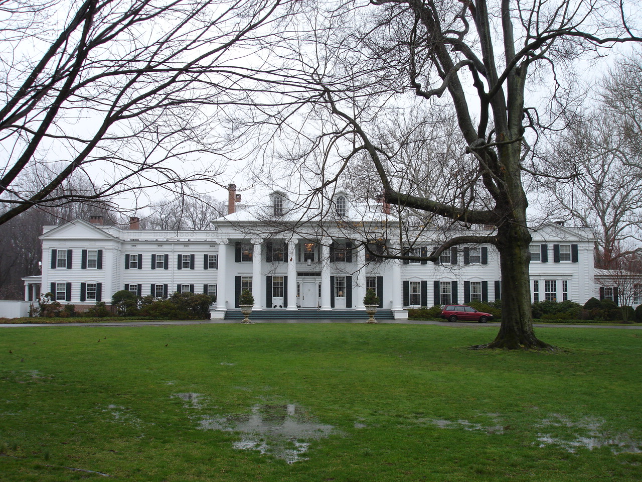 Drumthwacket was built in 1835 by Charles Smith Olden and later expanded in 1893. It has been the official New Jersey governor's residence since 1982.