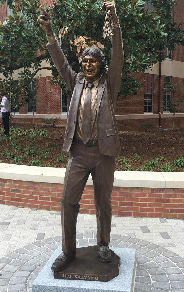 Jimmy Valvano Statue - Clio