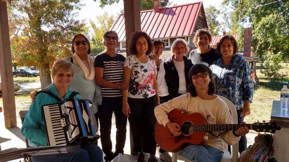 Musicians love to play in the village and we have music jams on Sundays, a concert series in the fall and bands play at events throughout the year.