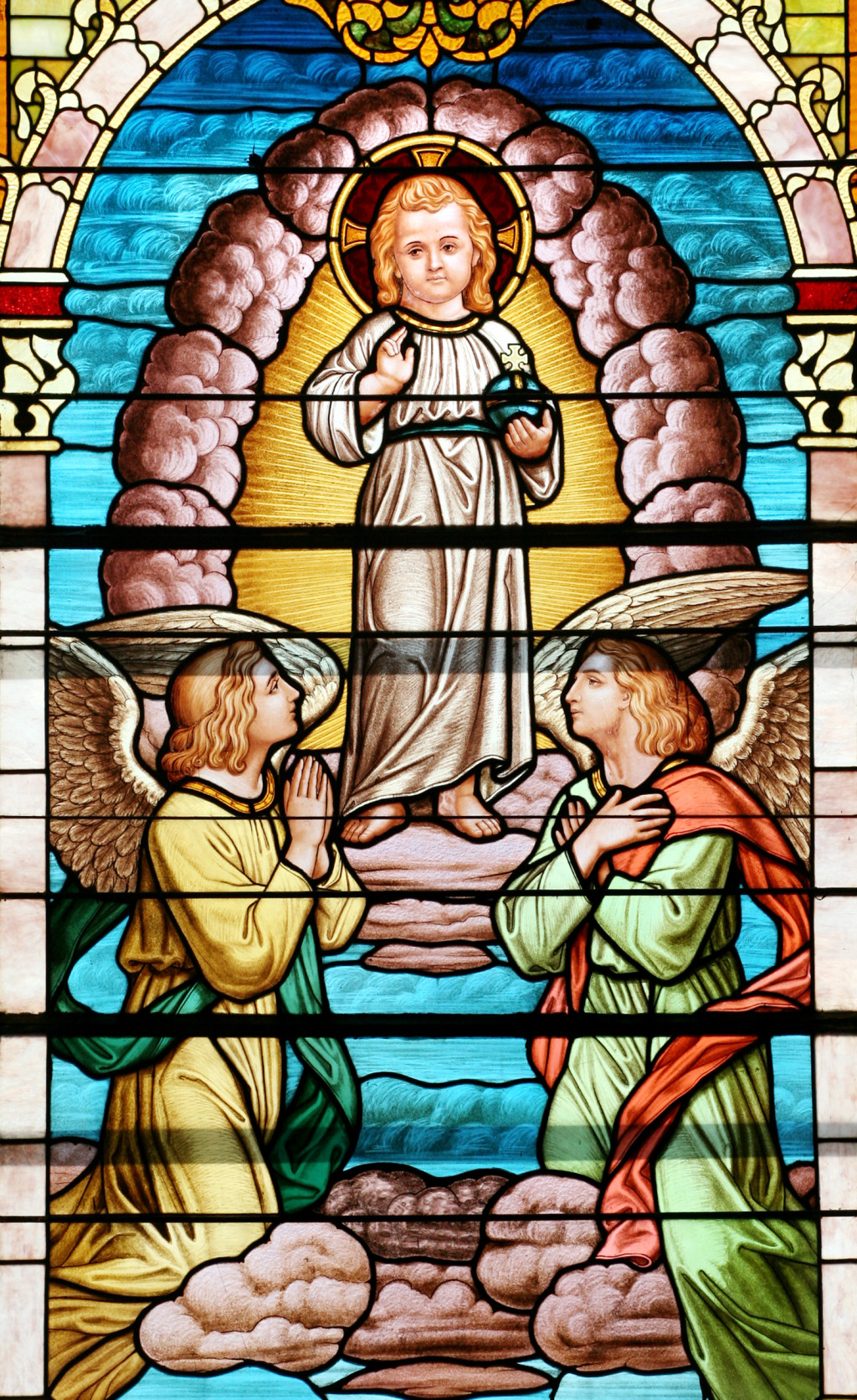 Stained Glass Window at Sts. Joseph & Paul Church