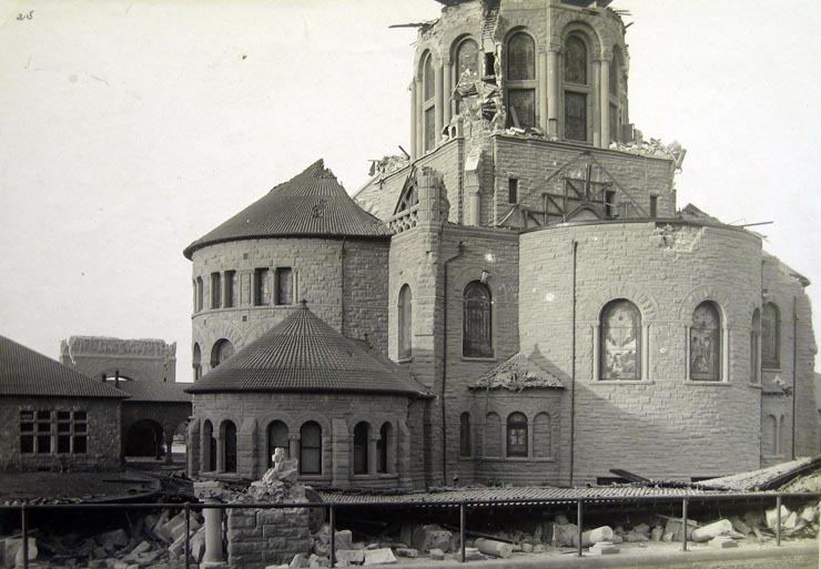 And the damage wrought by the 1906 quake.