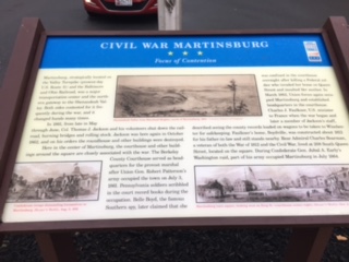 This historical marker is part of the Civil War Trails series of markers.
