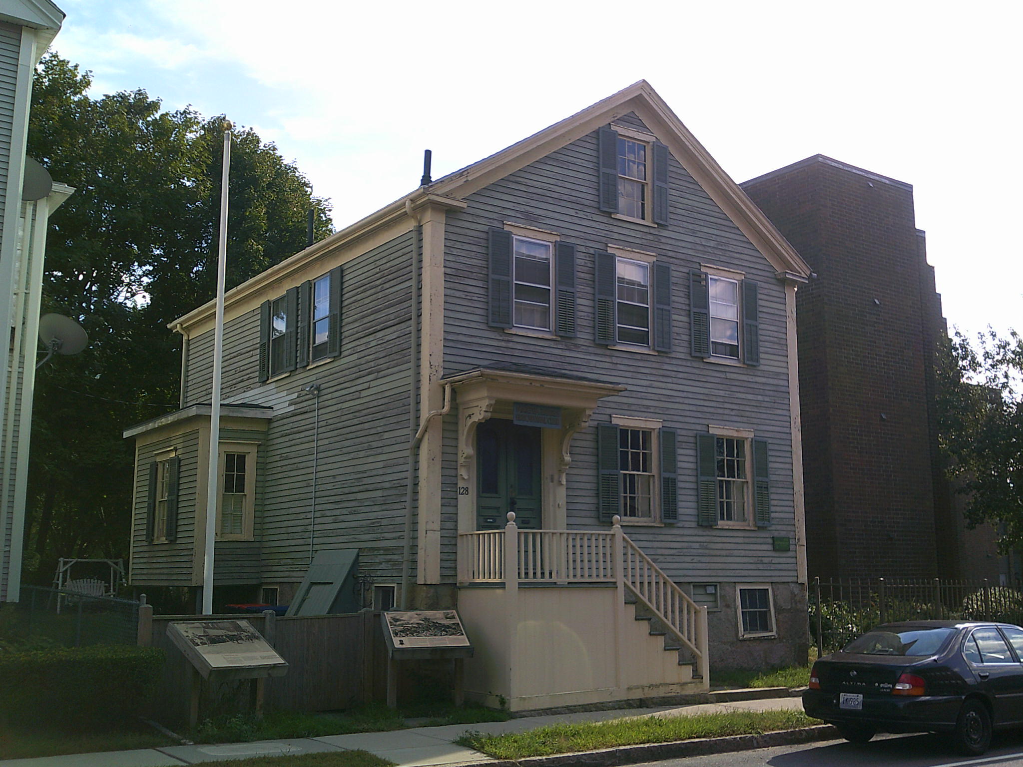 Carney Homestead (Courtesy of the City of New Bedford's Assessor's Department)