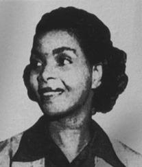 Irene Morgan near the time of her arrest and court challenge.