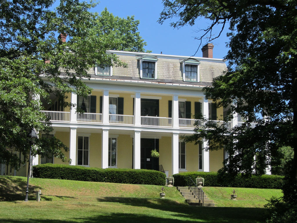 Baldwin Reynolds House view from the front lawn