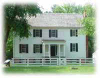 Tudor Hall, built in 1812, interprets the history of agrarian life in Virginia.