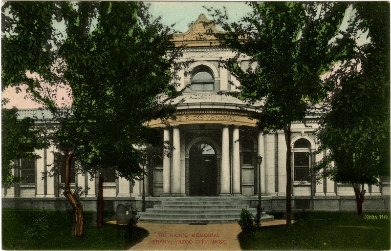 Ricks Memorial Library was built in 1901 and has operated as such ever since.