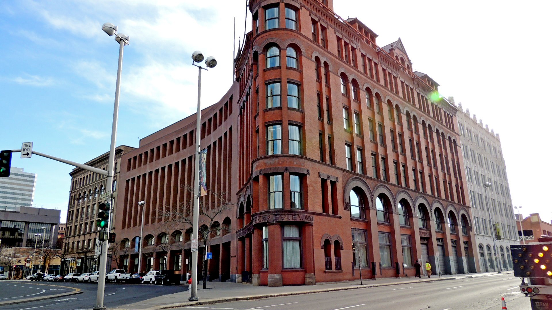 Source: Waymarking.com, "Review Building - Spokane, WA Image"
