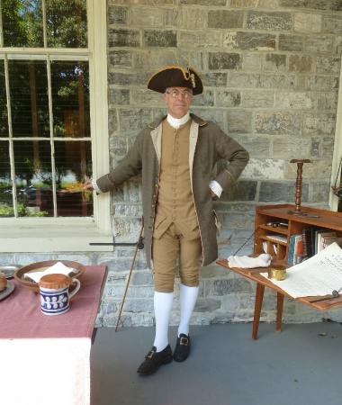 A period actor ready to answer your questions about John Harris, Simon Cameron and the home they lived in.