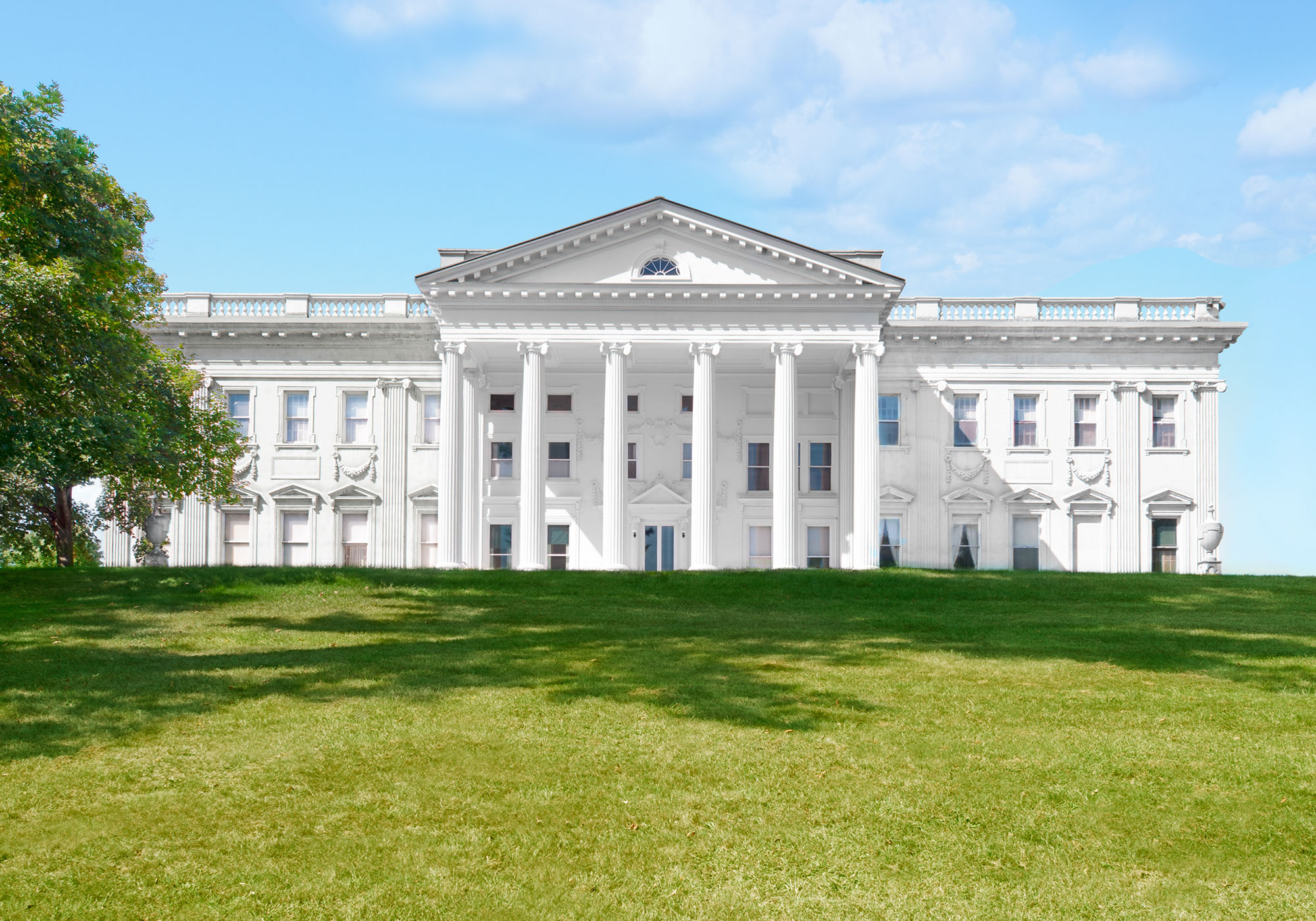 Staatsburgh State Historic Site, Also Known as Mills Mansion, In Staatsburg, New York