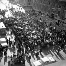 As part of the boycott, several students skipped school on February 3 and the protesters spent the day marching to several of the city's schools and to the Board of Education in Brooklyn.