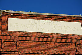 Colored Memorial School