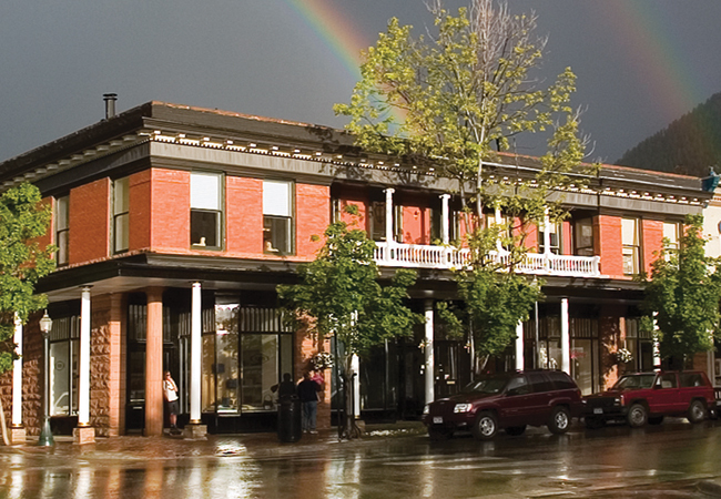 The Collins Block building