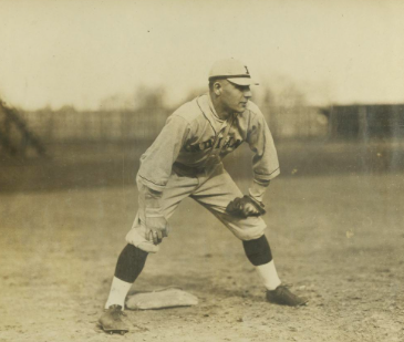 Leonard “Ruck” Ruckelshaus on IU’s Jordan Field, circa 1922.