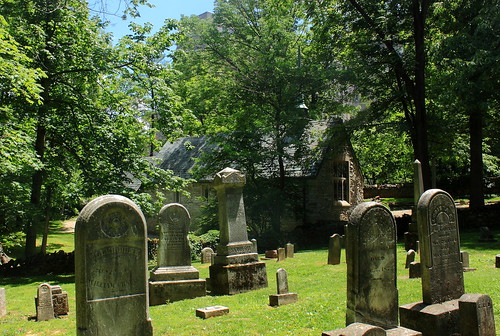 This is an image of the Dunn cemetery which is preserved exclusively for members of the Dunn family
