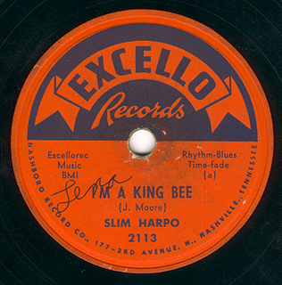 Album single "I'm A King Bee"