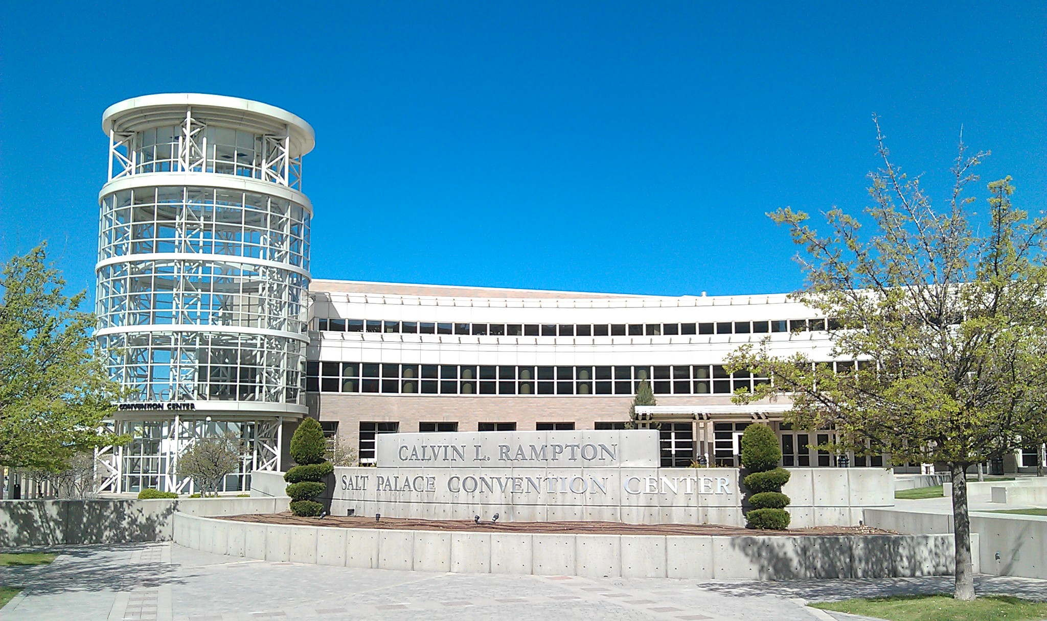 The Salt Palace or The Calvin L. Rampton Salt Palace Convention Center