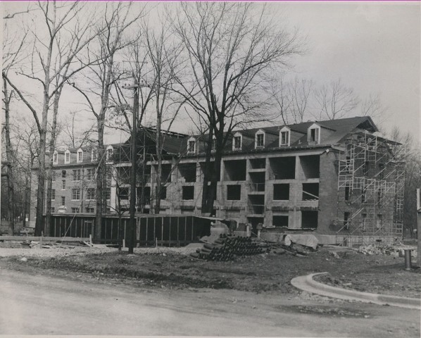 Construction of Dunn Hall