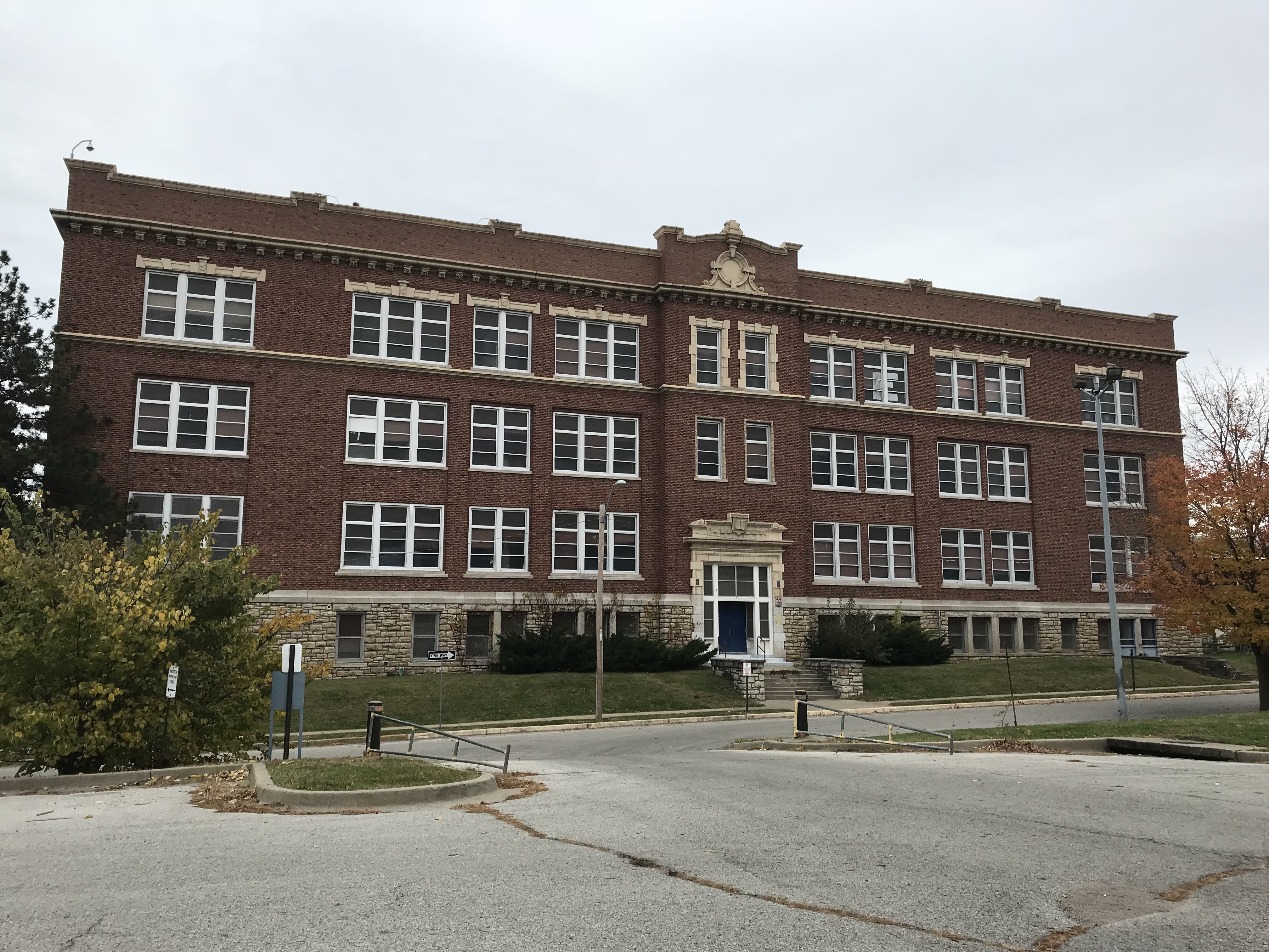 Westport High School is listed on the National Register of Historical Places and is located near Gillham Park.