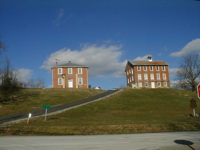 Chester Courthouse and Academy (Left to Right)