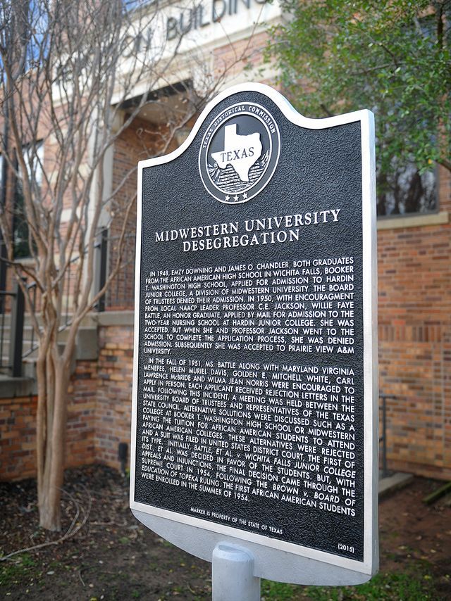 Midwestern University Desegregation Marker Clio Midwestern University Desegregation Marker Clio