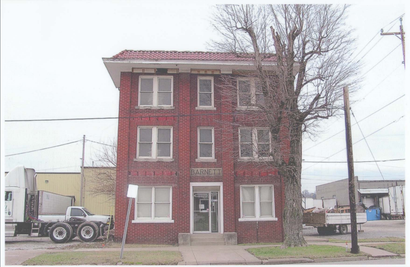 Front of the Barnett Hospital, pictured in 2009