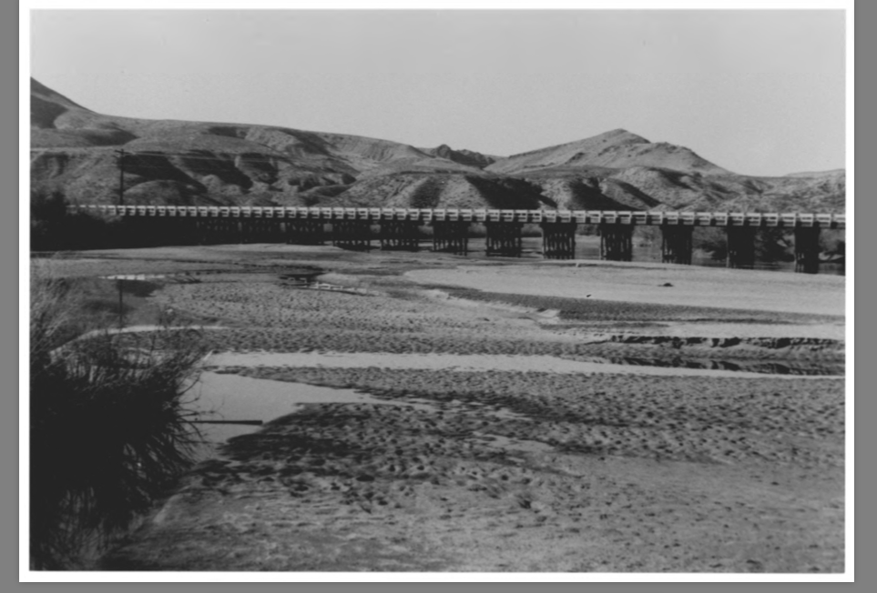 Blast from the Past: Zoomed out View of the Bridge