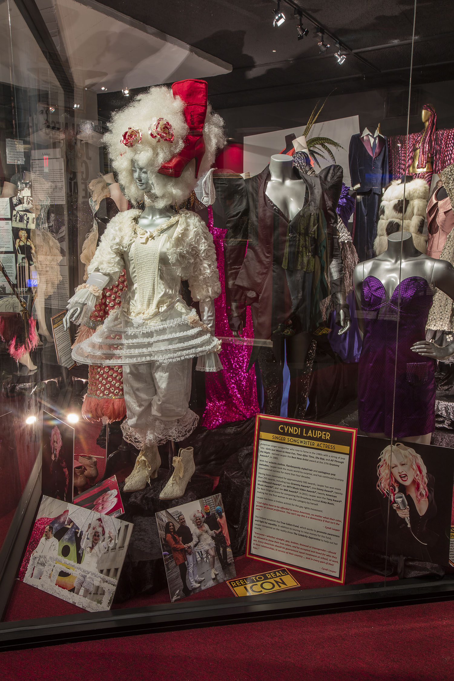 Inside the Hollywood Museum.