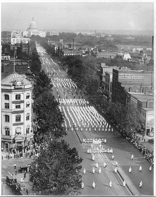 The Klan marched once again in 1926.