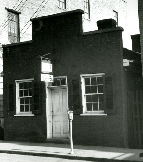Samuel Price law office from Greenbrier Historical Society archives.