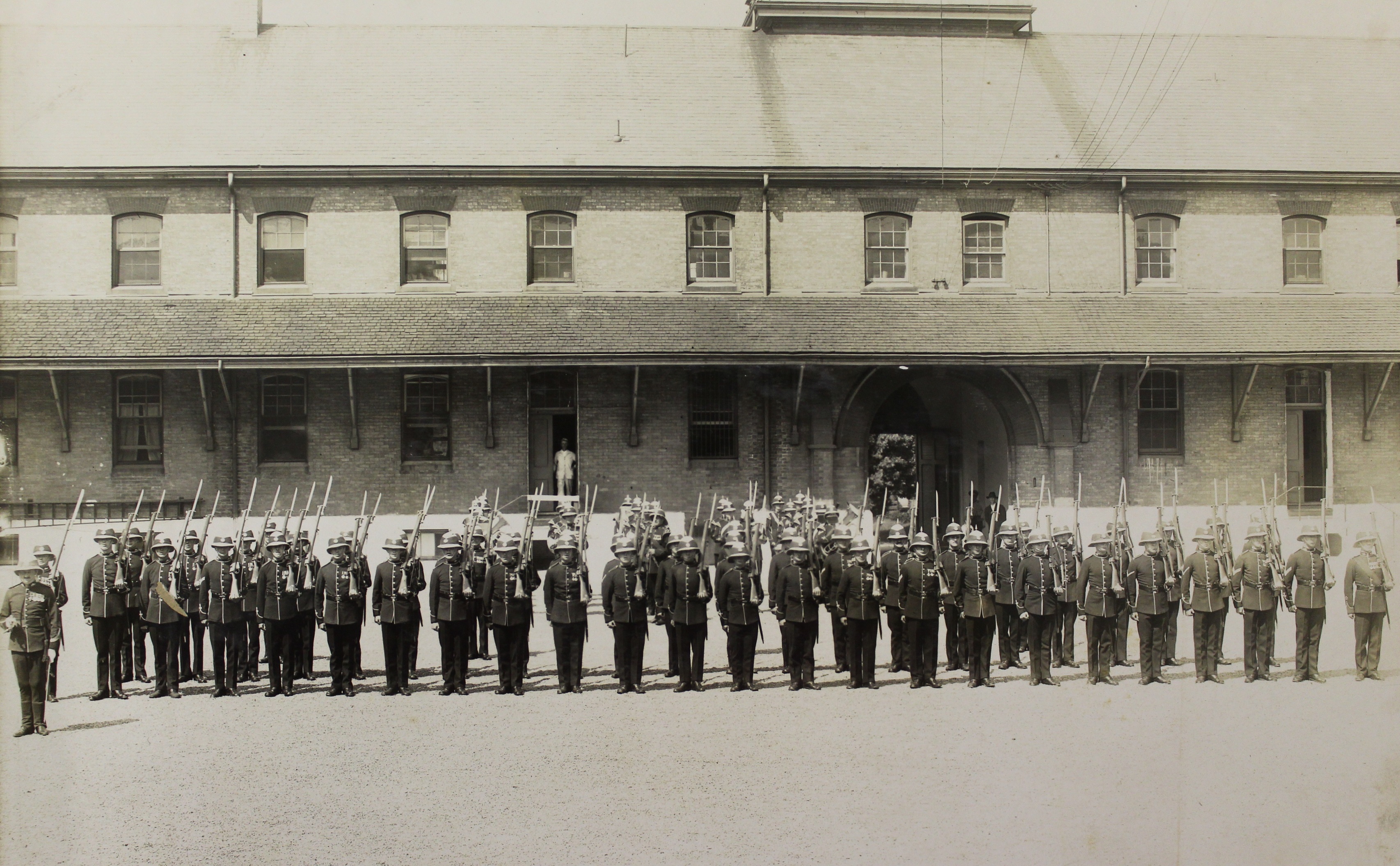 Guard of Honour for the Governor General at Wolseley Barracks, June 21, 1927