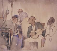 Title: Can't Sleep At Night
Creator: Palmer C. Hayden
Date Created: 1932
Location: Museum of African American Art, Los Angeles