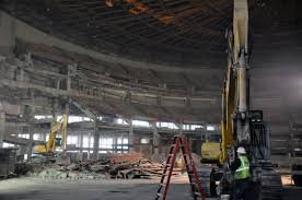 Demolition of Cobo Arena