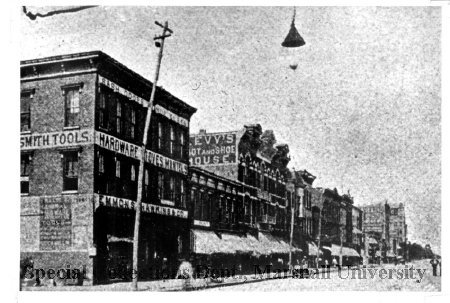 Third Avenue looking east, circa 1890 