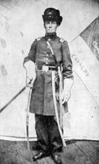 Captain George Conger, who chased the raiders almost into Canada.
