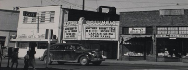 Columbia City Theater in the 1950's