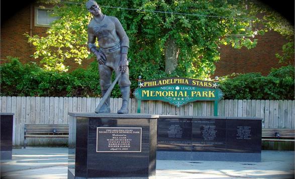 Philadelphia Stars Negro League Memorial Park Statue