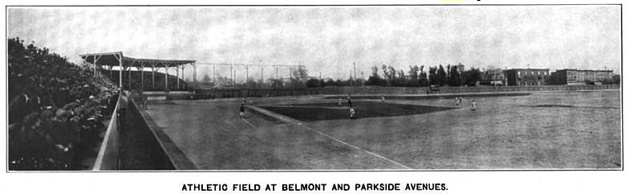 Penmar Park, aka 44th and Parkside ballpark, was built by the Pennsylvania Railroad YMCA and leased by the Stars