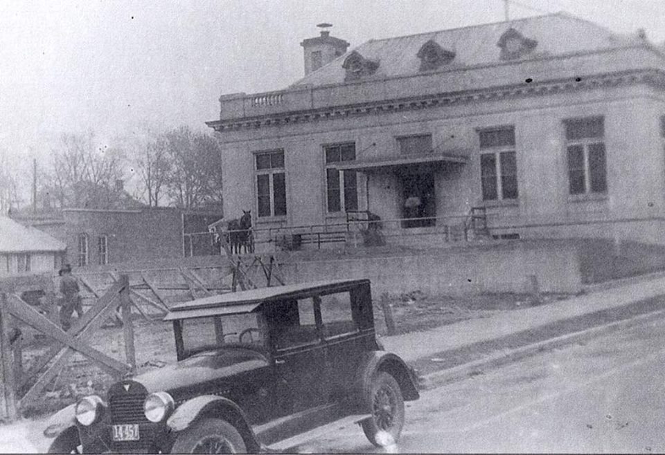 Rear of U.S. Post Office, c. late 1920s