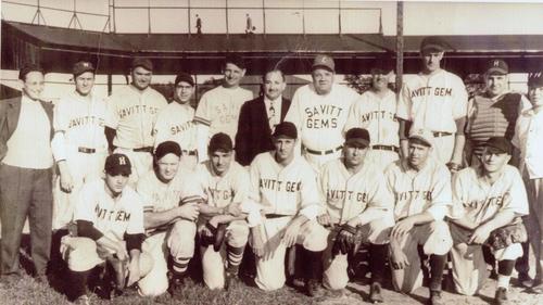 Babe Ruth as a Savitt Gem in his last-ever plate appearance.