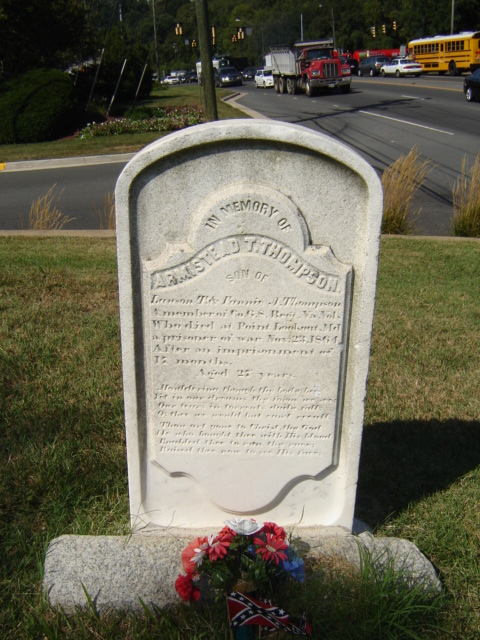"Armistead Thompson 1838- 1864" by FCCPA-VA on Flickr. Reproduced under Fair Use.