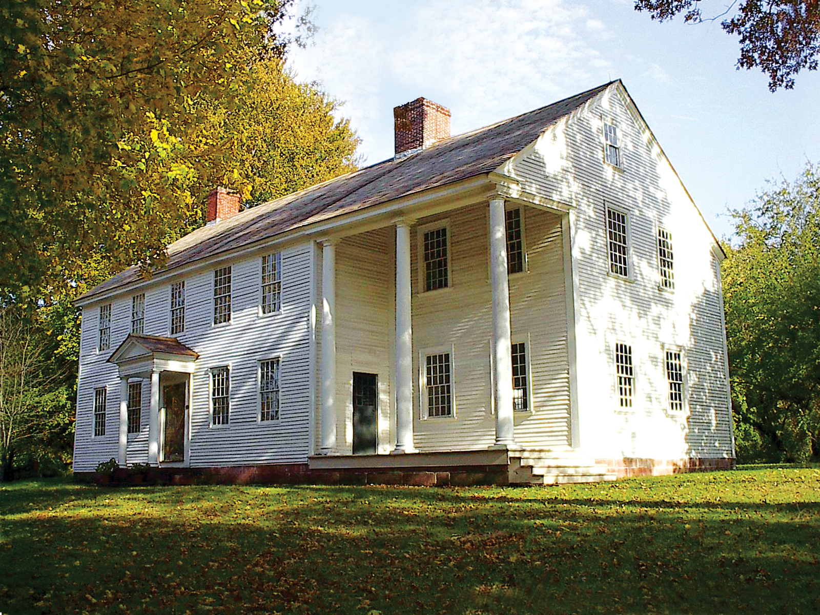 The Oliver Ellsworth Homestead was home to the third Chief Justice of the United States Supreme Court.