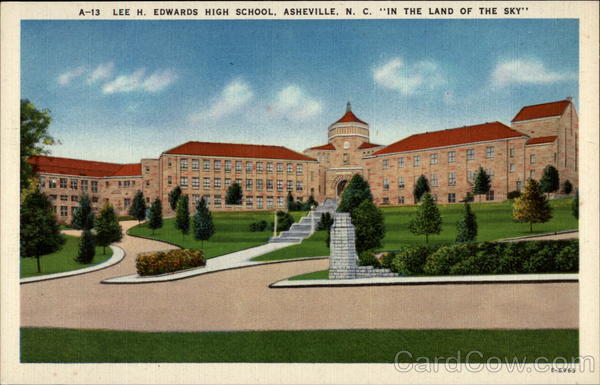 In contrast to Stephens-Lee, white students attended Lee Edwards High School, built in 1929