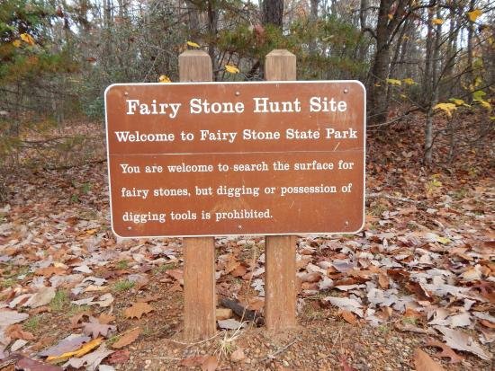 Fairy Stone State Park Trail Map Fairy Stone State Park - Clio