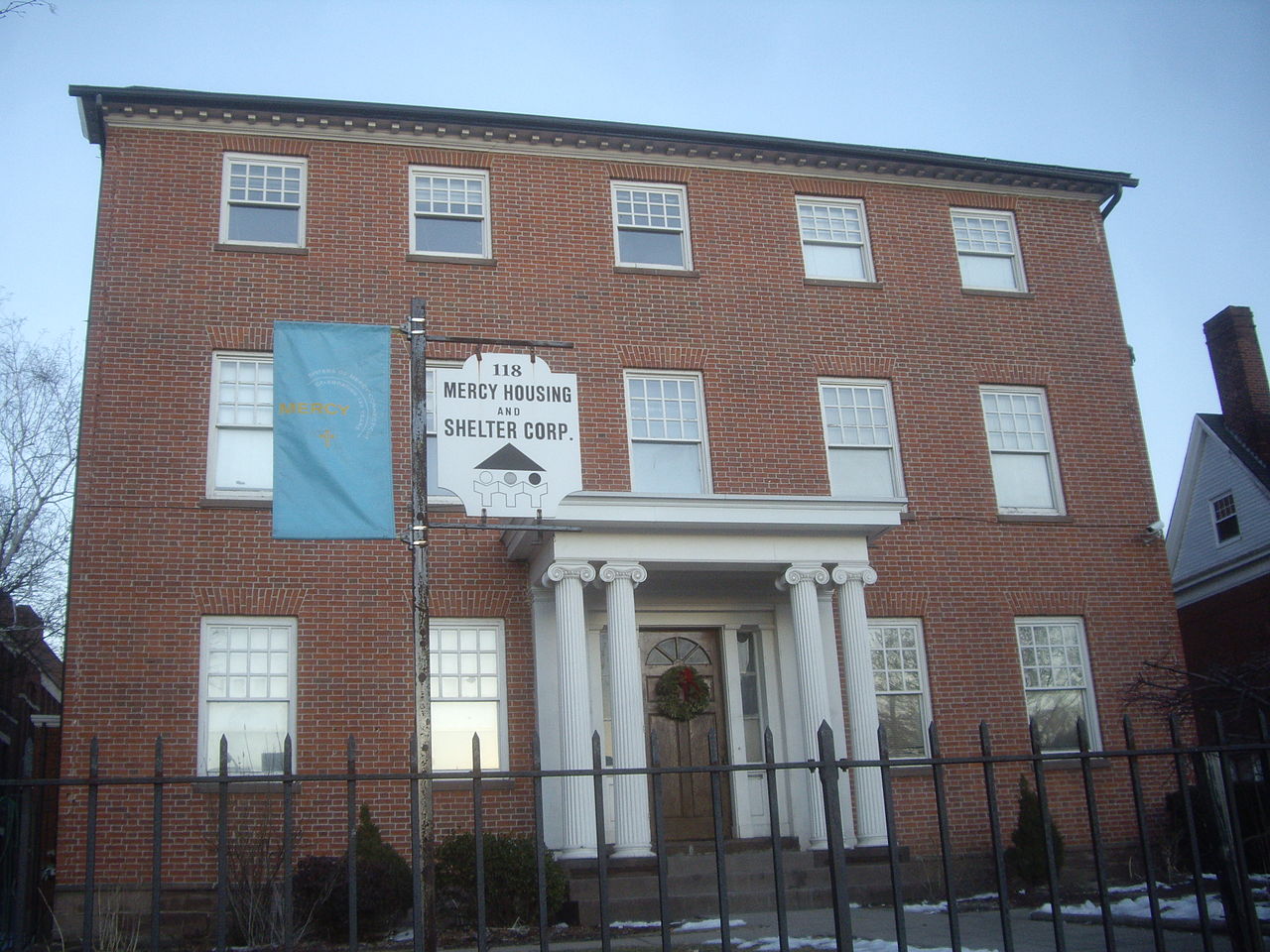 The Henry Barnard House has been re-purposed as a day shelter for the homeless.