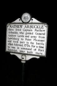 Fort Arbuckle's founder, Matthew Arbuckle