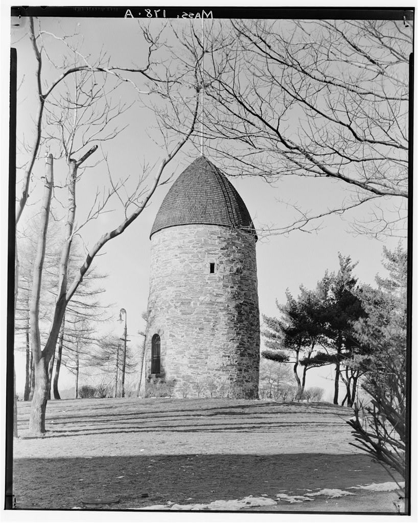 The Old Powder House from the Historic American Buildings Survey, Arthur C. Haskell, Photographer, 1935.